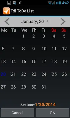 Tdl ToDo List android App screenshot 3