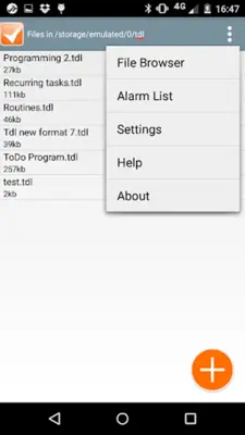 Tdl ToDo List android App screenshot 5