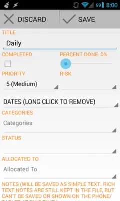 Tdl ToDo List android App screenshot 6